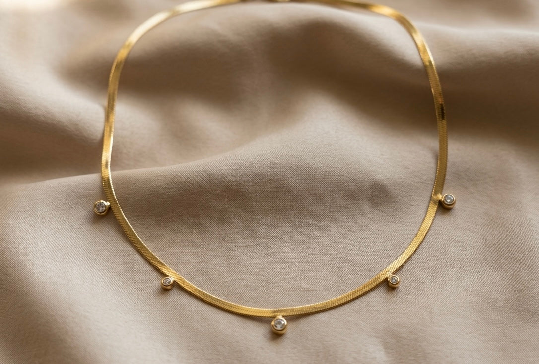 REYA DIAMOND CHOKER
