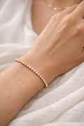EVERA TENNIS BRACELET IN PINK