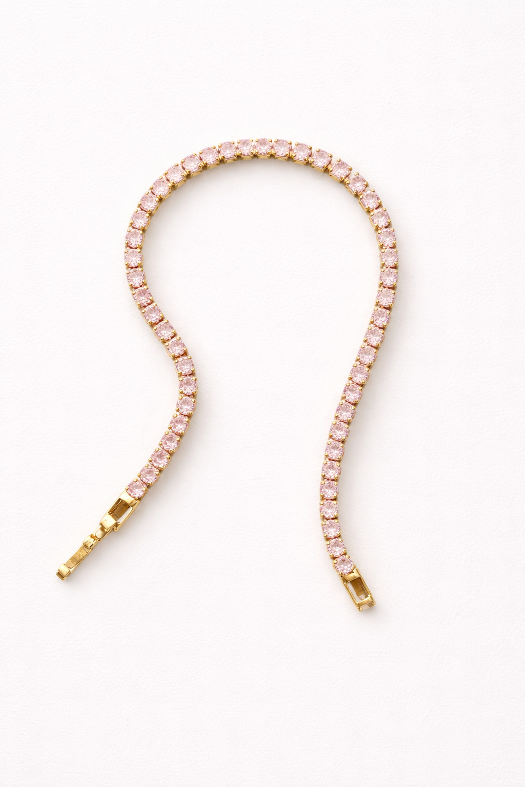EVERA TENNIS BRACELET IN PINK