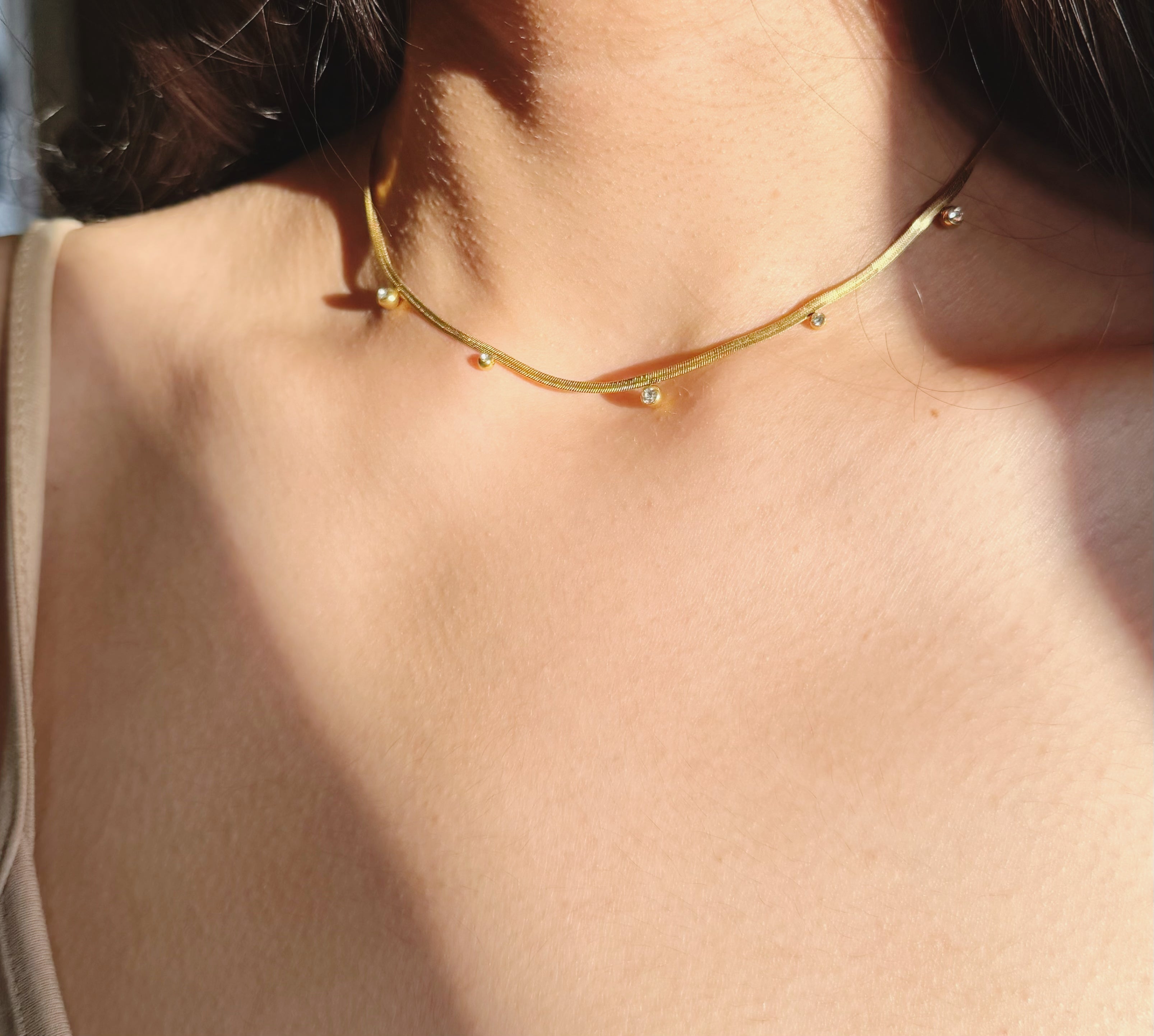 REYA DIAMOND CHOKER
